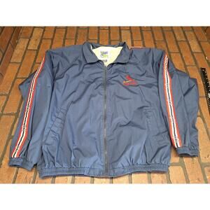 vintage st louis cardinals Windbreaker Jacket Size Med Official Fan Sportswear